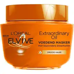 Etos L'Oréal Paris Elvive Extraordinary Oil Haarmasker 300 ML aanbieding
