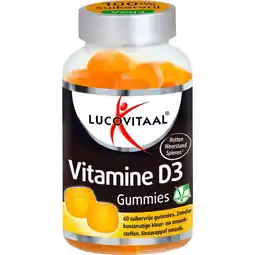 Etos Lucovitaal Vitamine D3 60 Gummies aanbieding