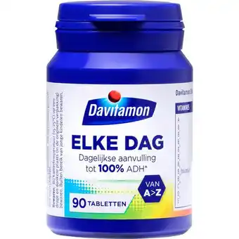 Etos Davitamon Elke Dag Multivitamine 90 Tabletten aanbieding