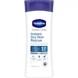Etos Vaseline Instant Dry Skin Rescue Bodylotion 400 ML aanbieding