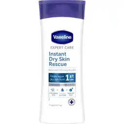 Etos Vaseline Instant Dry Skin Rescue Bodylotion 400 ML aanbieding