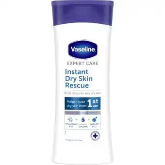 Etos Vaseline Instant Dry Skin Rescue Bodylotion 400 ML aanbieding