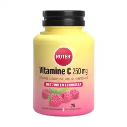 Etos Roter Vitamine C Forte Weerstand Framboos 75 tabletten aanbieding