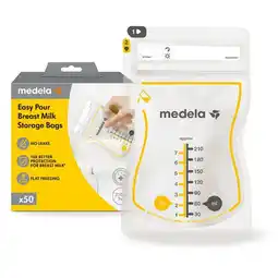 Etos Medela Moedermelkbewaarzakjes met schenktuit 50 stuks aanbieding
