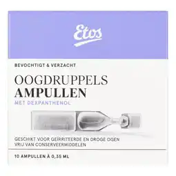 Etos Etos Oogdruppels Ampullen 10 stuks aanbieding