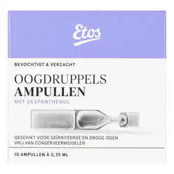 Etos Etos Oogdruppels Ampullen 10 stuks aanbieding