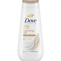 Etos Dove Advanced Care Showergel Nourishing Silk 225 ML aanbieding