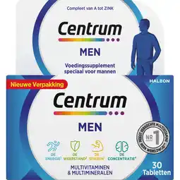 Etos Centrum Men Multivitaminen Tabletten 30 stuks aanbieding