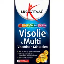 Etos Lucovitaal Visolie&Multi 60 stuks aanbieding