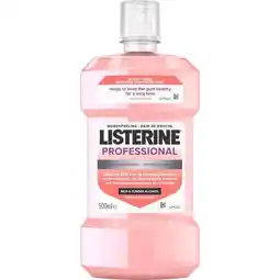Etos Listerine professional gum protection+500ml aanbieding