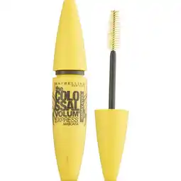 Etos Maybelline New York Volum' Express Colossal Glam Volume Mascara Zwart aanbieding