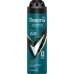 Etos Rexona Men Advanced Protection Sport Cool Deodorant Spray 150 ML aanbieding