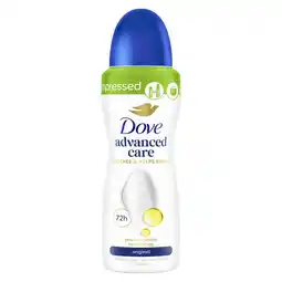 Etos Dove Advanced Care Original Anti-Transpirant Deodorant Spray 100 ML aanbieding