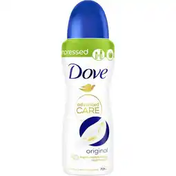 Etos Dove Advanced Care Original Anti-Transpirant Deodorant Spray 100 ML aanbieding