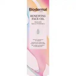Etos Biodermal Renewing Gezichtsolie 30 ML aanbieding