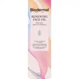 Etos Biodermal Renewing Gezichtsolie 30 ML aanbieding