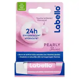 Etos Labello Pearly Shine Lippenbalsem 24u Hydratatie 1 Stuk aanbieding