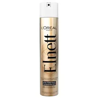 Etos L'Oréal Paris Elnett Satin Extra Sterk Haarspray 400 ML aanbieding