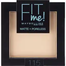 Etos Maybelline Fit Me Matte + Poreless Powder 115 Ivory aanbieding