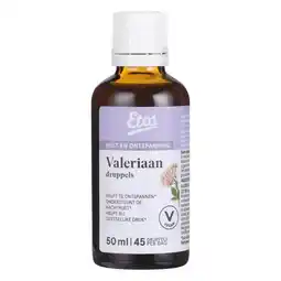 Etos Etos Valeriaan Druppels 50 ML aanbieding
