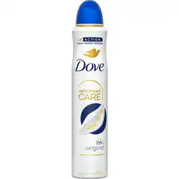 Etos Dove Advanced Care Original Anti-Transpirant Deodorant Spray 200 ML aanbieding