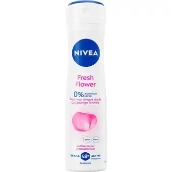 Etos NIVEA Fresh Flower Deodorant Spray 150 ML aanbieding