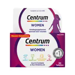 Etos Centrum Women Multivitaminen Tabletten 30 stuks aanbieding