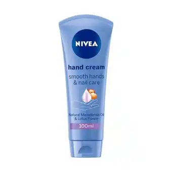 Etos NIVEA Smooth Hands & Nail Care Handcrème 100 ML aanbieding