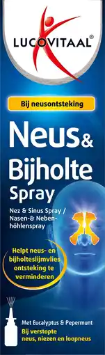 Etos Lucovitaal Neus & Bijholte Spray 10 ML aanbieding