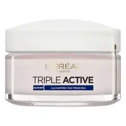 Etos L'Oréal Paris Triple Active Hydraterende Nachtcrème 50 ML aanbieding