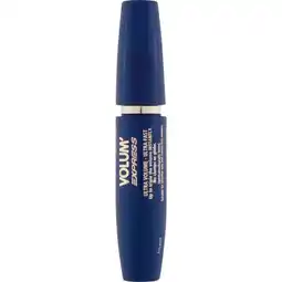 Etos Maybelline New York Volum'Express Waterproof Volume Mascara Zwart aanbieding