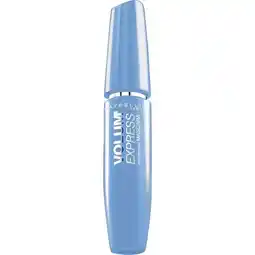 Etos Maybelline New York Volum'Express Waterproof Volume Mascara Zwart aanbieding
