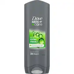 Etos Dove Men+Care Extra Fresh Douchegel 250 ML aanbieding