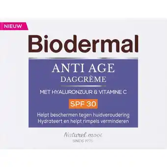 Etos Biodermal Anti Age Dagcreme SPF30 50 ML aanbieding