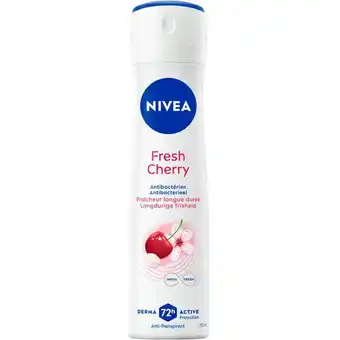 Etos NIVEA Fresh Cherry Deodorant Spray 150 ML aanbieding