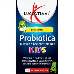 Etos Lucovitaal Probiotica Kids 30 tabletten aanbieding