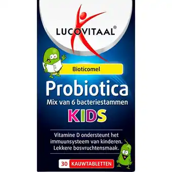 Etos Lucovitaal Probiotica Kids 30 tabletten aanbieding