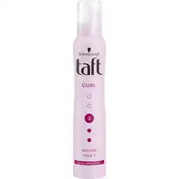Etos Taft Styling Curl Haarmousse 200 ML aanbieding