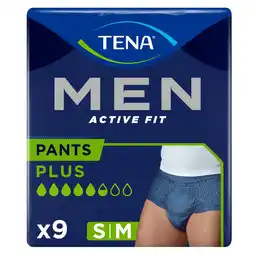 Etos TENA Men Active Fit Pants Medium 9 stuks aanbieding