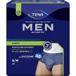 Etos TENA Men Active Fit Pants Medium 9 stuks aanbieding