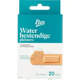 Etos Etos Waterbestendige Pleisters 20 stuks aanbieding