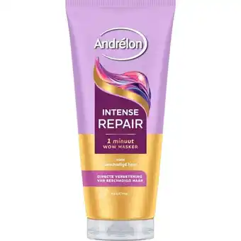 Etos Andrélon Intense Repair 1 min Masker 180 ML aanbieding