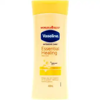Etos Vaseline Intensive Care Essential Healing Bodylotion 400 ML aanbieding