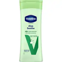 Etos Vaseline Intensive Care Aloe Soothe Bodylotion 400 ML aanbieding