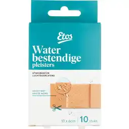 Etos Etos Waterbestendige Pleisterstrips 10 x 6 CM 10 stuks aanbieding