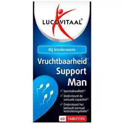 Etos Lucovitaal Vruchtbaarheid Support Man 60 tabletten aanbieding