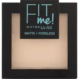 Etos Maybelline Fit Me Matte + Poreless Powder 105 Natural aanbieding