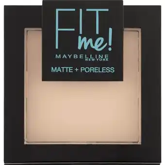 Etos Maybelline Fit Me Matte + Poreless Powder 105 Natural aanbieding
