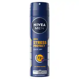 Etos NIVEA MEN Stress Protect Deodorant Spray 150 ML aanbieding