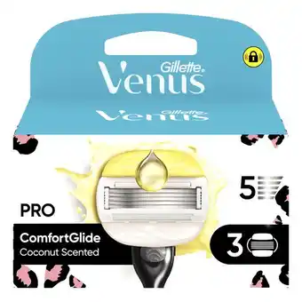 Etos Gillette Venus Comfortglide Luipaard Navulmesjes - 3 Stuks aanbieding